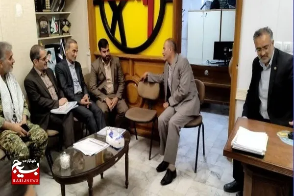 بازدید رئیس سازمان بسیج ادارات کشور از پایگاه شهید عباسپور شرکت برق منطقه‌ای سیستان و بلوچستان