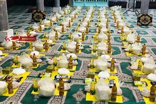 توزیع ۸ هزار بسته معیشتی در شهرستان قدس