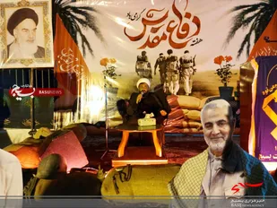 مراسم شبی با شهدا در مسجد فاطمه الزهرا (س) عالیشهر