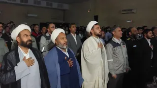 یادواره شهدای ادارات، اصناف و کارگری در مجتمع سنگ&zwnj;آهن سنگان برگزار شد