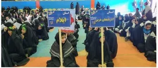 مسابقات کشوری  جودو، کاراته، تکواندو و تیراندازی خواهران بسیجی در دماوند