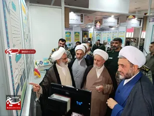 نخستین روز نمایشگاه دستاوردهای نمایندگی ولی فقیه در سپاه و بسیج
