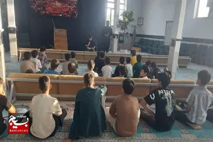 طنین سرود امید در روستای گیودره شهرستان درگزین