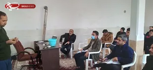 کلاس آموزش کاشت زعفران  توسط  گروه جهادی  انصارالحسین  گردان ۱۱۸امام حسین علیه السلام شهرستان اردستان