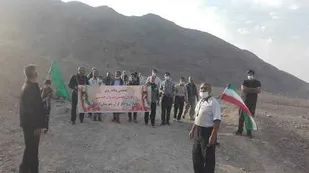 همایش پیاده روی رهروان خمینی پیروان حسینی بسیج پیشکسوتان اردکان + تصاویر