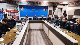 برگزاری نشست هیئت اندیشه ورز بسیج اقشار  ملارد