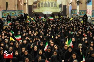 اجتماع ۱۰۰۰ نفره سفیران مقاومت در قم برگزار شد