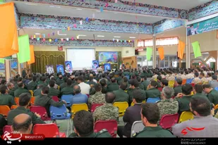 مراسم بزرگداشت هفته عقیدتی در لشکر 14 امام حسین (ع) برگزار شد