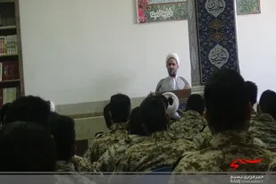 مراسم معارفه و تکریم مسئول دفتر نمایندگی ولی فقیه در تیپ حضرت علی اکبر