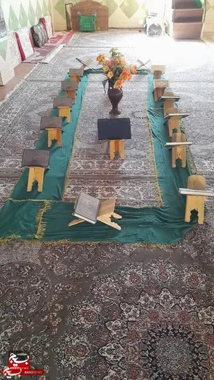 مساجد شهر وردنجان و برنامه های ماه نزول قرآن