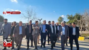 افتتاح و کلنگ زنی چند پروژه با حضور معاون هماهنگی امور عمرانی استاندار خوزستان در شهرستان باغملک