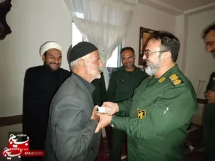 دیدار فرمانده سپاه ناحیه میامی با بسیجیان روستای کوهان+عکس