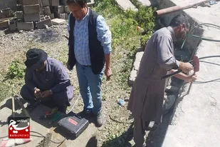 نصب و راه&zwnj;اندازی دستگاه شتاب&zwnj;نگار زلزله در شهرستان تفتان