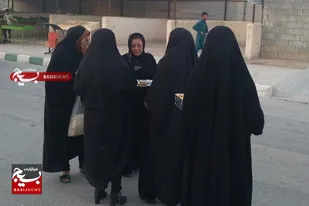 بر پایی ایستگاه صلواتی به مناسبت ولادت امام رضا (ع)