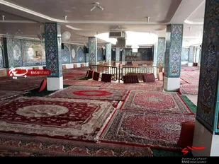 آماده سازی حسینیه رزمندگان اسلام بروجن