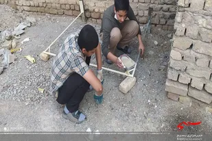 برگزاری ویژه برنامه های شاد به همت بسیجیان پایگاه امام حسین (ع) سرخه