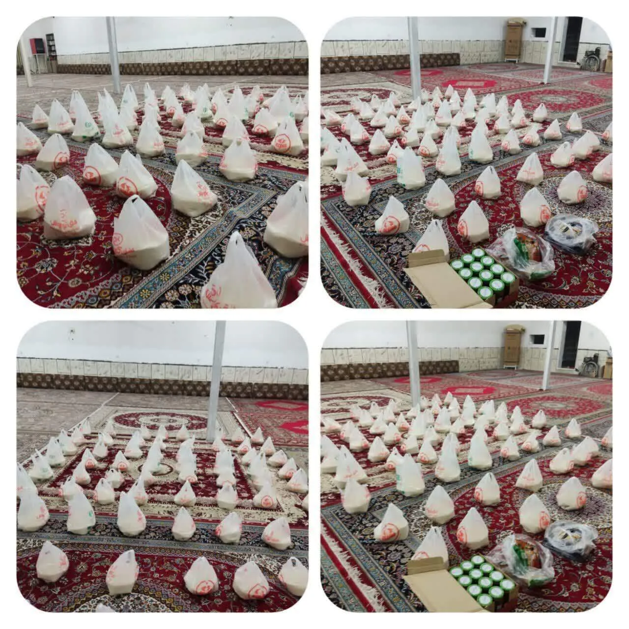 تهیه و توزیع ۷۲بسته معیشتی  شهرستان مهران