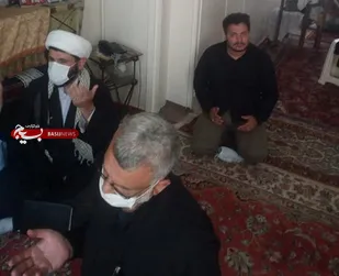 دیدار با خانواده شهید میرزایی توسط ناحیه کمیل