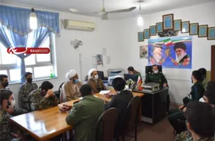 دیدارصمیمانه سردارملک شاهکوهی با بسیجیان بندرگز
