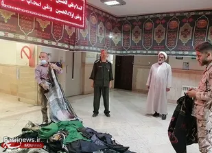 سیاه پوشان ماه محرم در ناحیه عمار یاسر