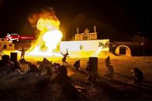 نمایش رزمی،فرهنگی &laquo;با افلاکیان&raquo;
