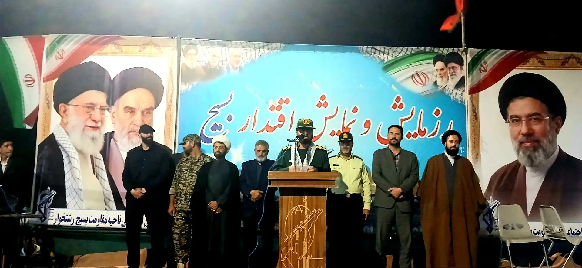 رزمایش اقتدار بسیج _شهرستان رشتخوار 