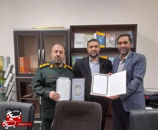 امضای تفاهم&zwnj; نامه بین ستاد تخصصی بسیج اقشار و متخصصین و معاونت دانش و پژوهش سپاه امام علی ابن ابیطالب (ع)