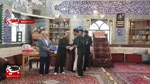 برگزاری آیین تکریم و معارفه فرمانده حوزه بسیج قدس میامی+ تصاویر