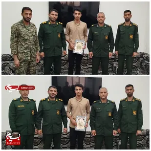 تجلیل از قاری ممتاز و فعال شهرستان حمیدیه