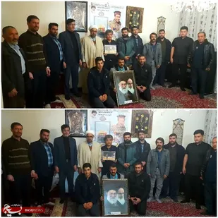 دیدار با خانواده شهید مدافع حرم  تیپ فاطمیون