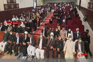 مراسم شعر خوانی حاج قاسم سلیمانی در ایرانشهر