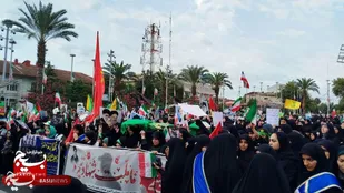 اجتماع عظیم زینبیون در رشت برگزار شد