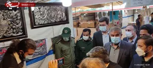 برگزاری نمایشگاه و بازارچه "شمیم خدمت" در امامزاده سید جعفر محمد (ع) یزد