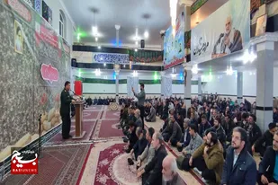 یادواره شهدا در روستای کریم&zwnj;آباد و گرامیداشت شهدای اقتدار+تصاویر