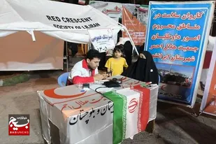 ویزیت رایگان به مناسبت هفته هلال&zwnj;احمردرایرانشهر