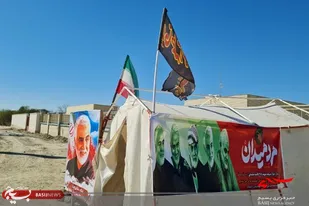 برپایی خیمه های مقاومت در بخش باهوکلات شهرستان چابهار
