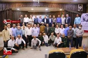 محفل انس و مودت وابستگان سپاه نواحی لار، گراش، خنج و جویم برگزار شد