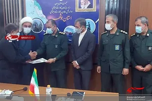 فرمانده جدید پایگاه مقاومت صابرین اداره کل کار بوشهر معرفی شد