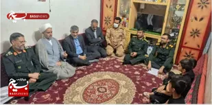 تجدید احترام به خانواده شهید کریم&zwnj;کشته در زاهدان