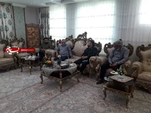 دیدار فرماندهی و شورای حوزه بسیج محلات علی (ع) شاهرود با جانباز عملیات مرصاد+ تصاویر