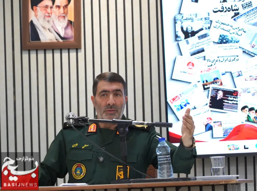 سردار مثنوی: مرجعیت اندیشه و تفکر در جامعه و دانشگاه بر عهده  بسیج دانشجویی است