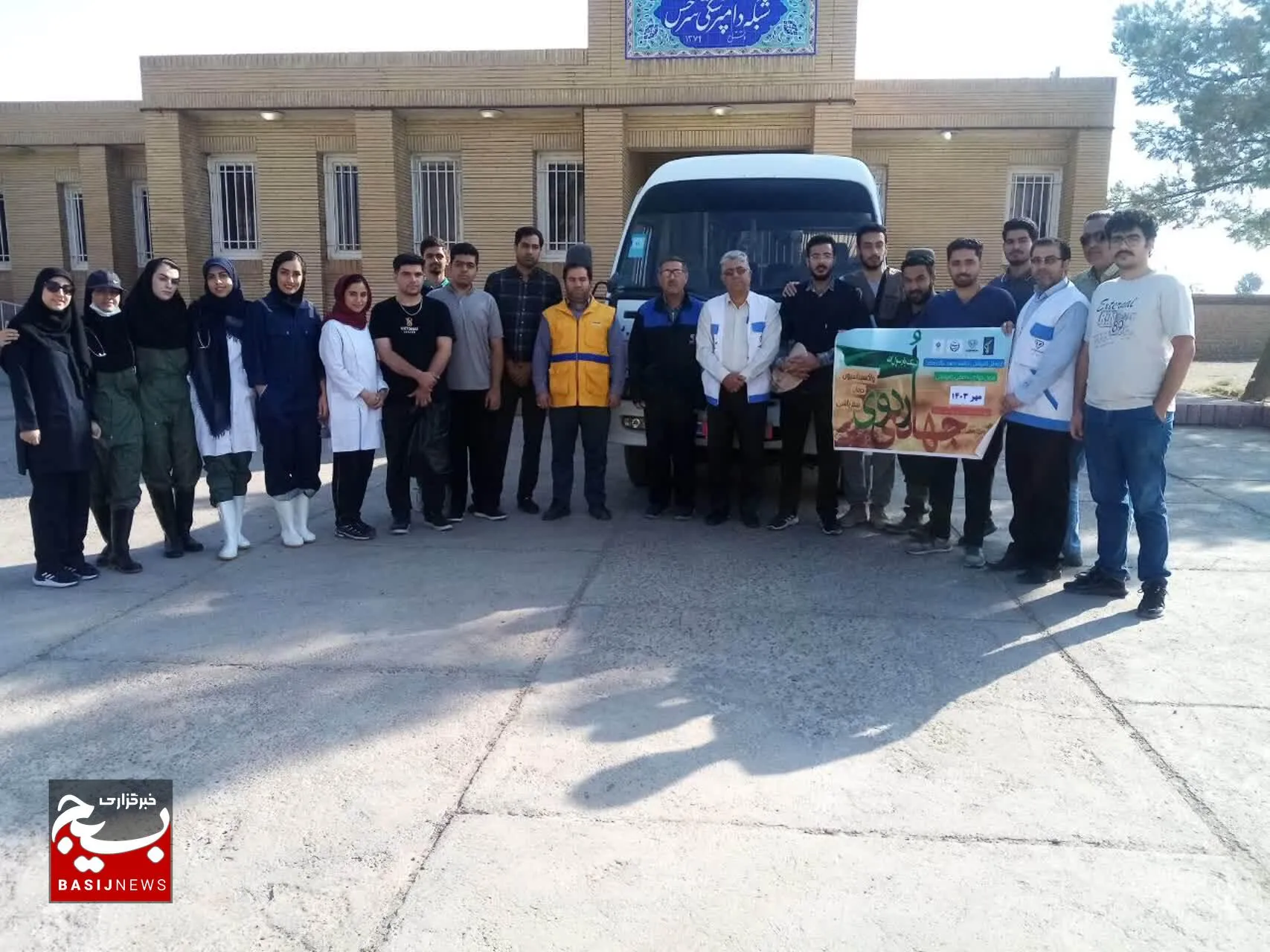 واکسیناسیون ۲۰ هزار رأس دام سبک روستایی در سرخس+عکس