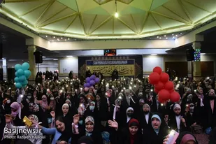 اجتماع دختران هیئت نرجسانه همدان