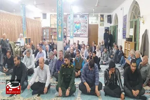 از فضاسازی تا برپایی مراسم شهدای مقاومت در سرخه