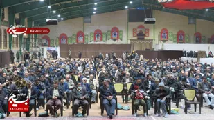 گرامیداشت سومین سالگرد شهادت حاج قاسم سلیمانی در حسینیه ثارالله خمینی شهر