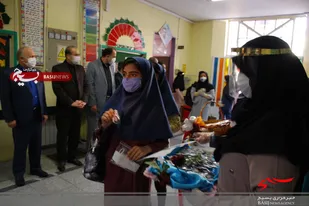 آيين بازگشايی مدارس در همدان