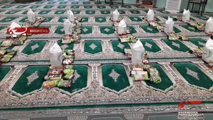 توزیع بیش از 300 بسته معیشتی در ماه مبارک رمضان