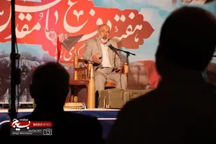مراسم گرامیداشت شهدای دفاع مقدس ۸ ساله و ۱۲ روزه در مسجد آسید مهدی اراک