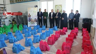 ۷۸۶ بسته تحصیلی بین دانش&zwnj;آموزان نیازمند بیله سواری توزیع شد