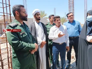 بازدیدفرمانده سپاه منوجان از طرحهای جهادی